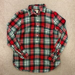 J. Crew Plaid Flannel Shirt